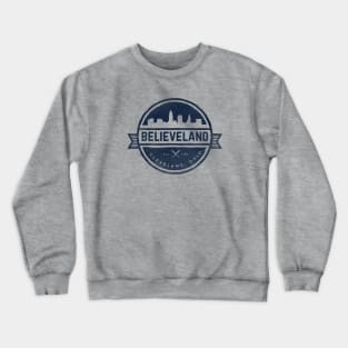 Believeland (Blue) Crewneck Sweatshirt